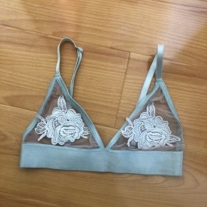 Kimchi blue mesh bralette